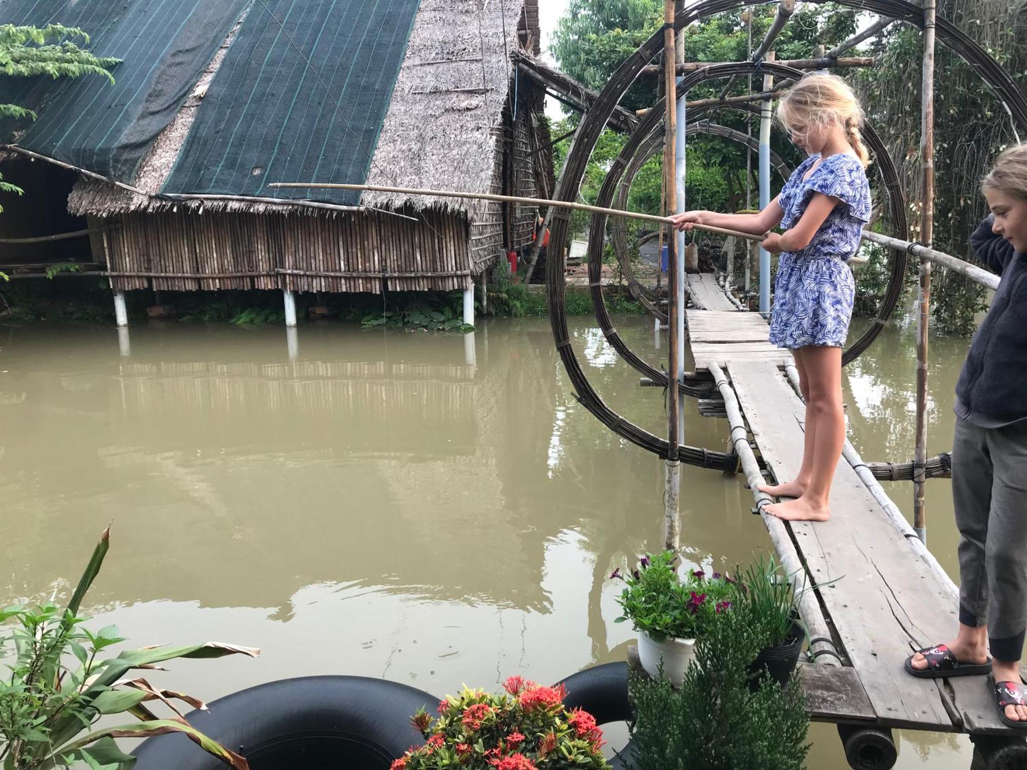Maison En Bambou Phong-Le Vent Sa Dec Exterior foto