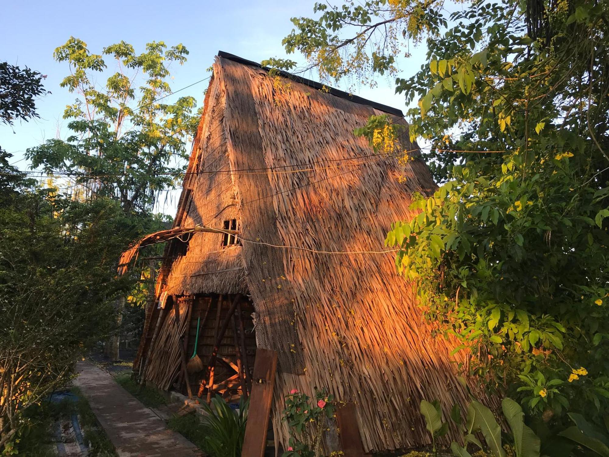 Maison En Bambou Phong-Le Vent Sa Dec Exterior foto