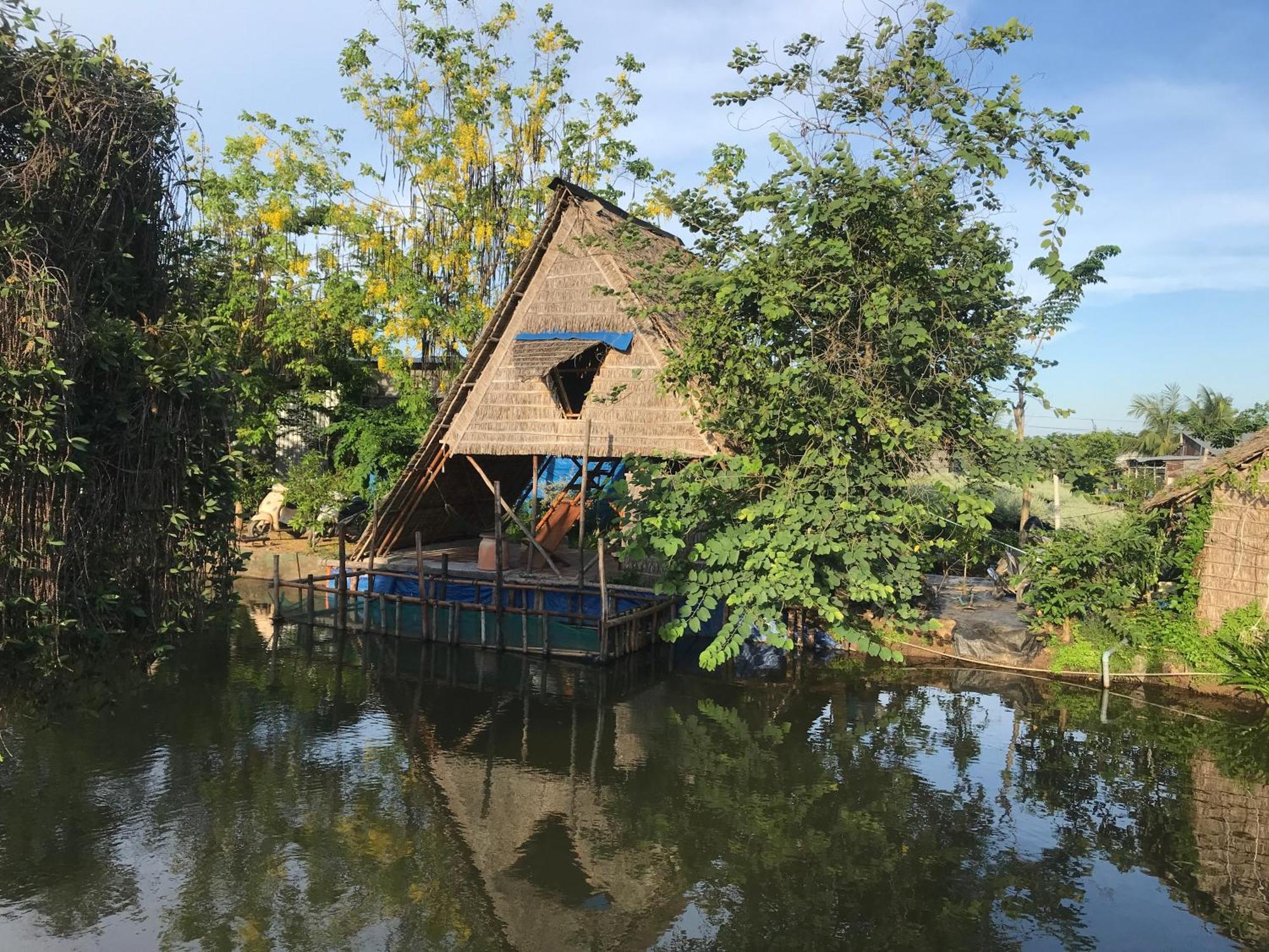 Maison En Bambou Phong-Le Vent Sa Dec Exterior foto