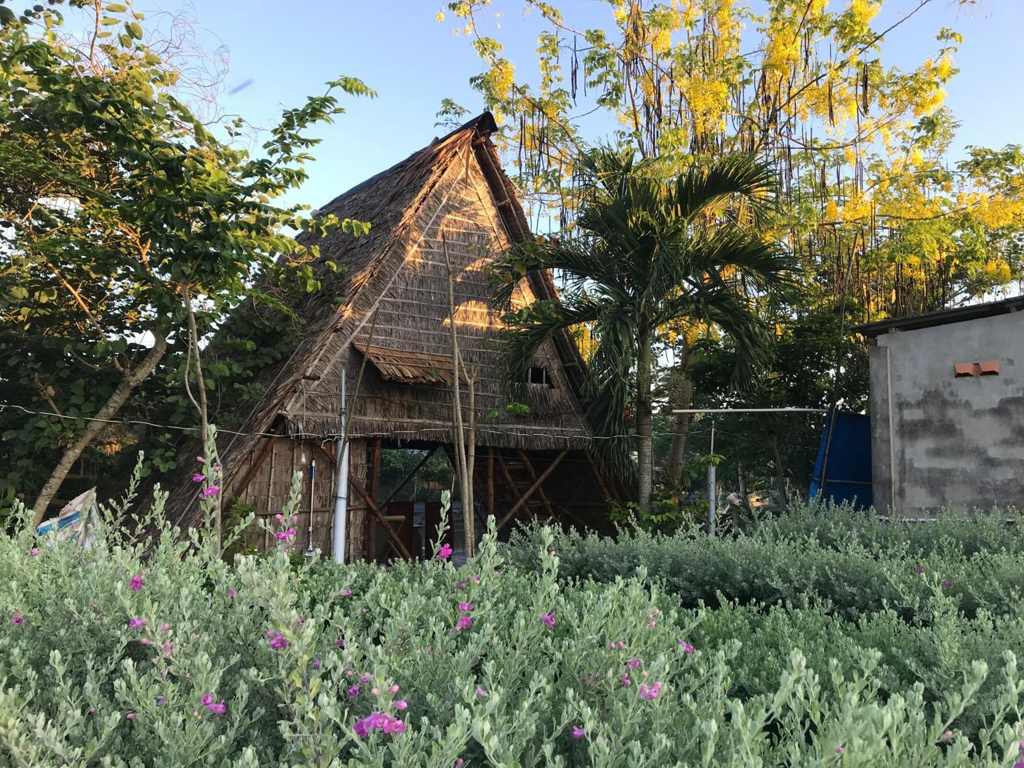 Maison En Bambou Phong-Le Vent Sa Dec Exterior foto